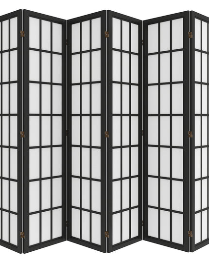 Levede 6 Panel Room Divider 170cm Freestanding Screen-1973193605594091520
