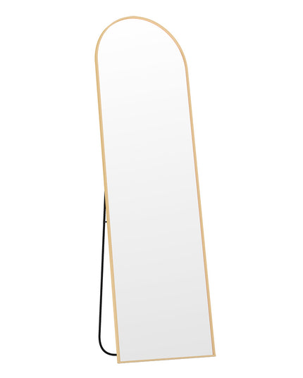 Yezi 165X60CM Full Length Mirror Wall Mounted Mirror Gold-1973193573386031104