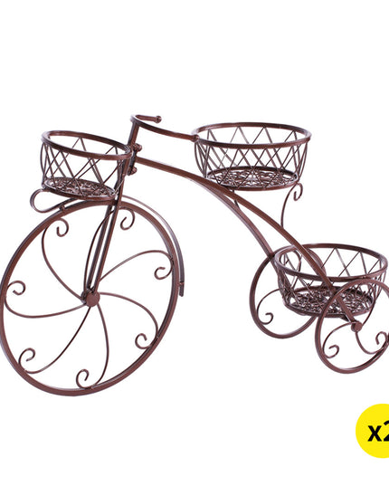 2x Levede Plant Stand Outdoor Indoor Bronze-1973193771726278656