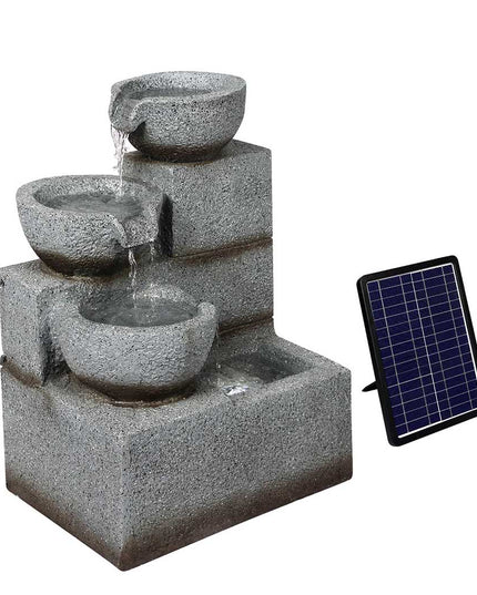 Lambu Solar Fountain Water Bird Bath-1975420371297505280