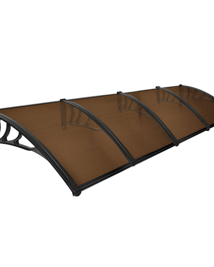Mountview Window Door Awning Outdoor 1M X 4M Brown 1x4M-1975420432622424064
