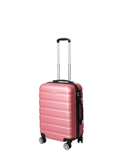 Slimbridge 20" Carry On Luggage Case Rose Gold 20 inch-1973193939502632960