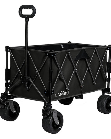 Lambu Folding Wagon Cart Black-1975420333225807872