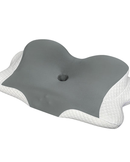 Dreamz Cervical Neck Pillow Ergonomic Memory Foam-1973193537176604672