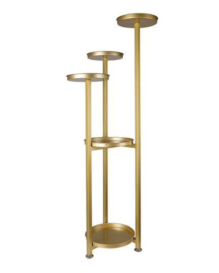 Levede Plant Stand Outdoor Indoor Flower Gold Large-1975420369678503936