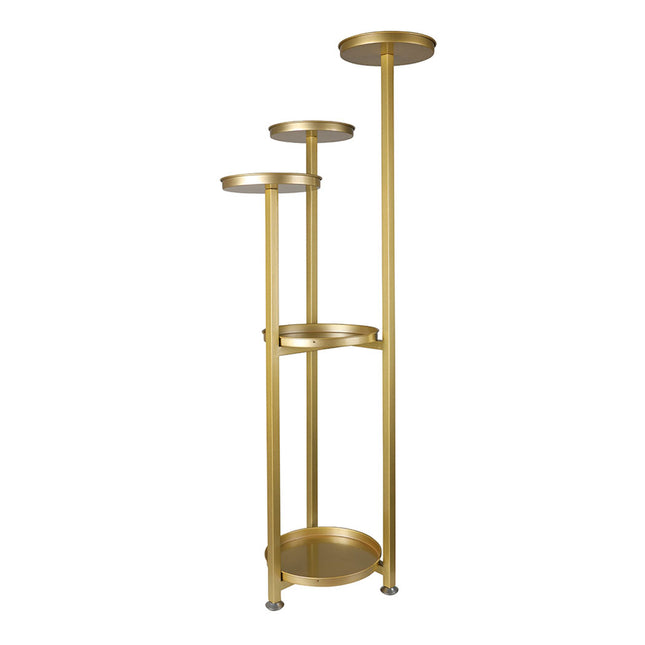 Levede Plant Stand Outdoor Indoor Flower Gold Large-1975420369678503936