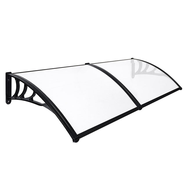 Mountview Window Door Awning Outdoor 1M X 2.4M Transparent 1x2.4M-1973193987930066944