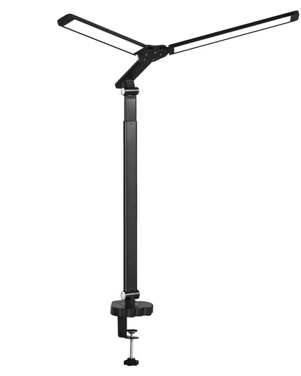 Emitto Double Head LED Desk Lamp Dimmable With Clamp-1973193534492250113
