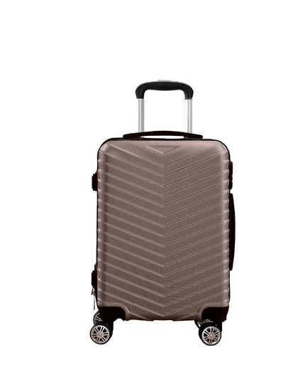 Slimbridge 20" Carry On Travel Luggage Coffee 20 inch-1973193935576764417