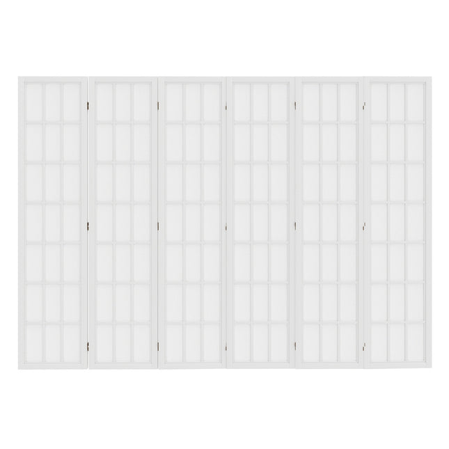 Levede 6 Panel Room Divider 170cm Freestanding Screen-1973193605967384577