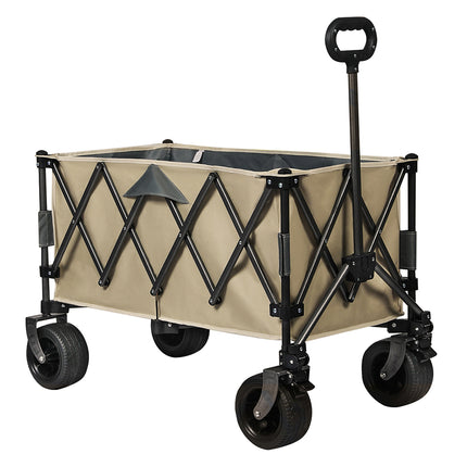 Lambu Folding Wagon Cart Khaki-1975420333397774337