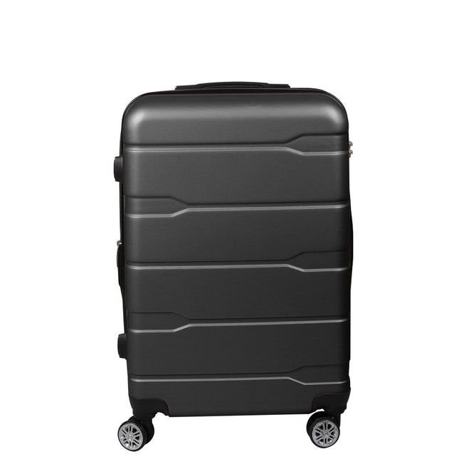 Slimbridge 24" Inch Expandable Luggage Black 24 inch-1973193943084568577