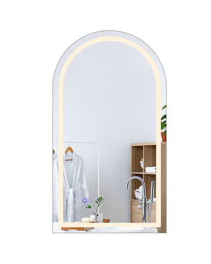 EMITTO LED Wall Mirror Arch Anti-fog 50*90cm 50x90-1973193814797586433