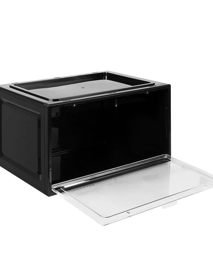 Stacked Shoe Box Acrylic Sneaker Display 1PC Black-1975420405862764545