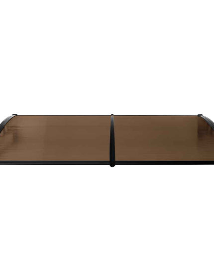 Mountview Window Door Awning Outdoor 1M X 2.4M Brown 1x2.4M-1973193988160753665