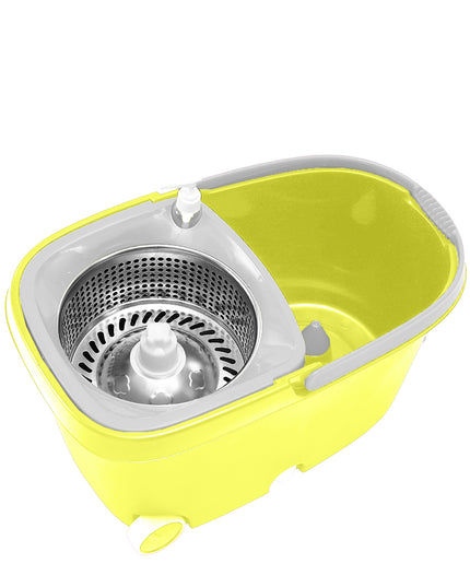 Cleanflo Spin Mop Bucket Set 360? Spinning Green-1973193868803444737