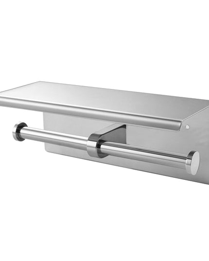 Toilet Paper Holder Double Roll Stainless-1975420465677733889