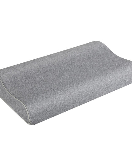 Dreamz Memory Foam Pillow Pillowcase Supprt Grey Rebound-1973193536606179329