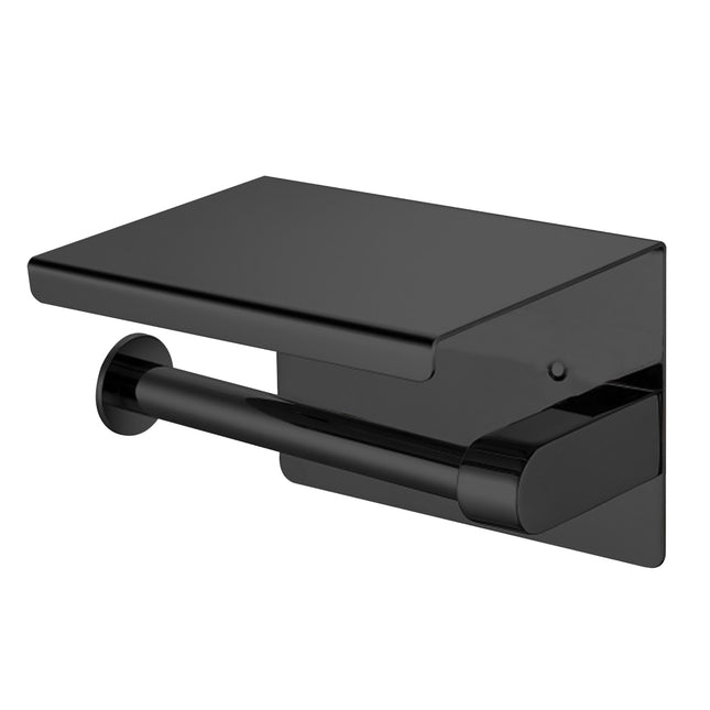 Toilet Paper Holder Roll Bath Tissue Black-1973193872687370241
