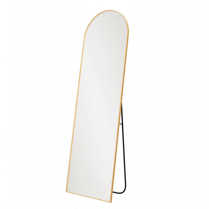 Yezi 165X60CM Full Length Mirror Wall Mounted Mirror Gold-1973193573386031105