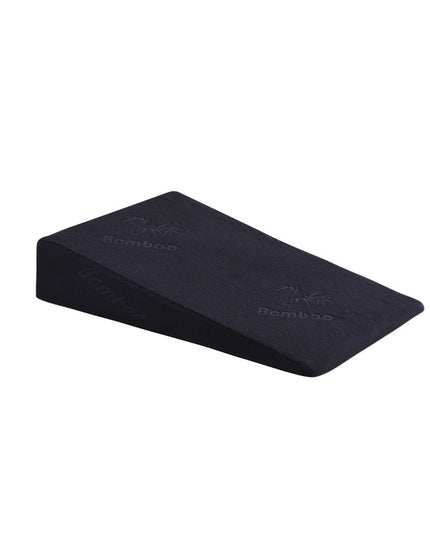 Cool Gel Memory Foam Bed Wedge Pillow With Cover Black 10-1973193850927321089