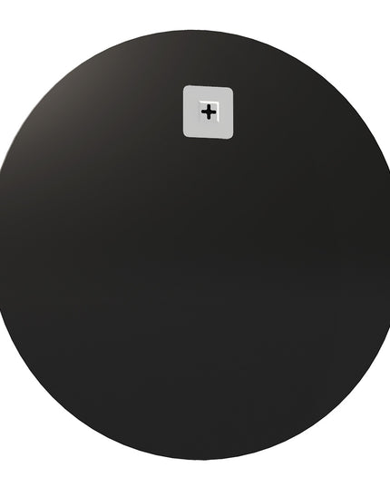 Yezi 50cm Round Wall Mirror Frameless Tempered Glass-1973193573570580481