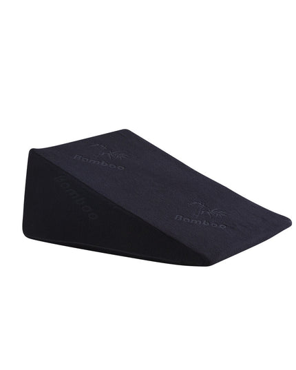 Cool Gel Memory Foam Bed Wedge Pillow Black 25+30-1973193851283836929