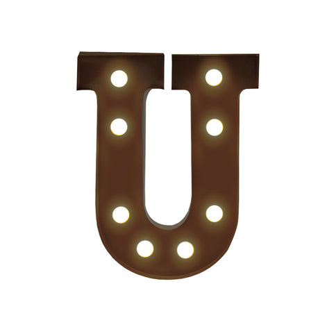 LED Metal Letter Lights Free Standing-1973194149826007041