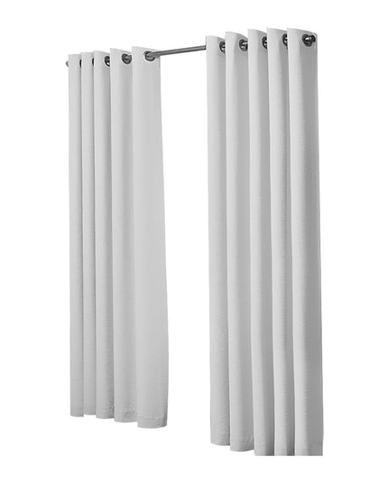 2x Blockout Curtains Panels 3 Layers Grey-1975420490428321793