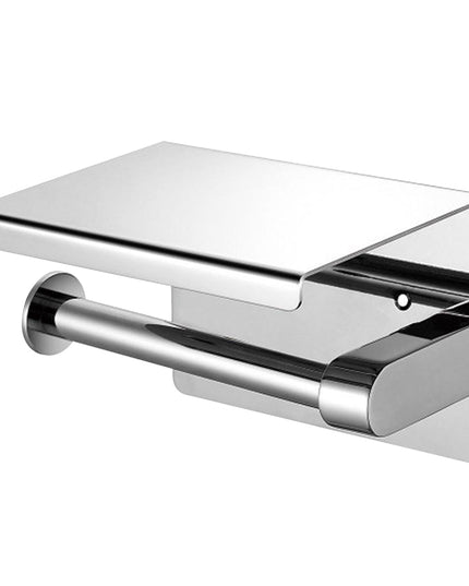 Toilet Paper Holder Roll Bath Tissue Silver-1973193872502820865