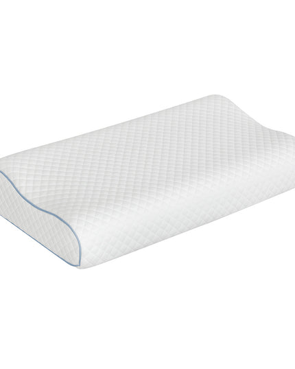 Dreamz Memory Pillow Supprt Shoulder FoamWhite Pillowcase-1973193536794923009