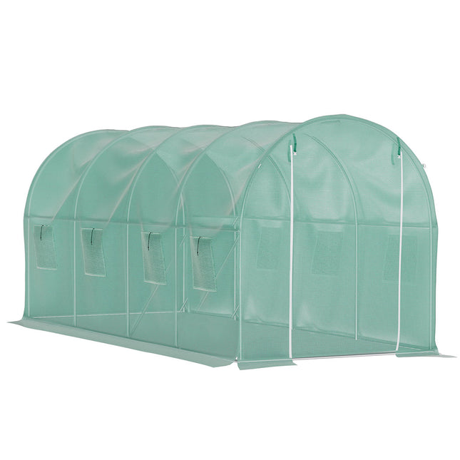 Lambu Greenhouse Walk-In Green House Shed 4M-1975420384794775553
