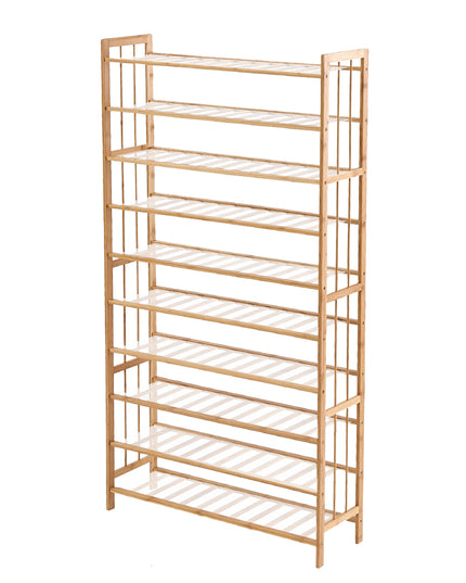 Levede Bamboo Shoe Rack Storage Wooden-1975420510657449985