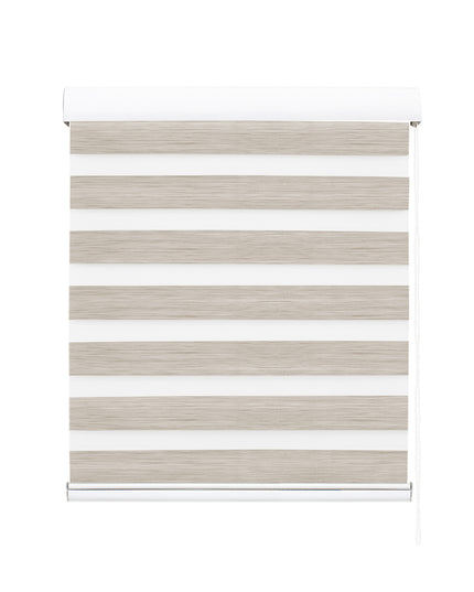 Marlow Blackout Zebra Roller Blind Curtains 150x210 Beige-1973194065277227009