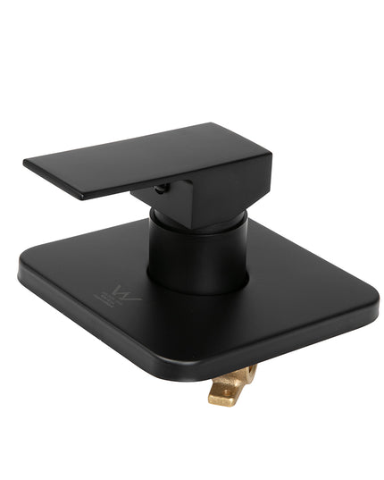 Dutxa Bathroom Shower Mixer Tap Brass Black-1973193895995117569