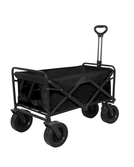 Lambu Garden Camping Trolley Outdoor Black-1975420372195086337