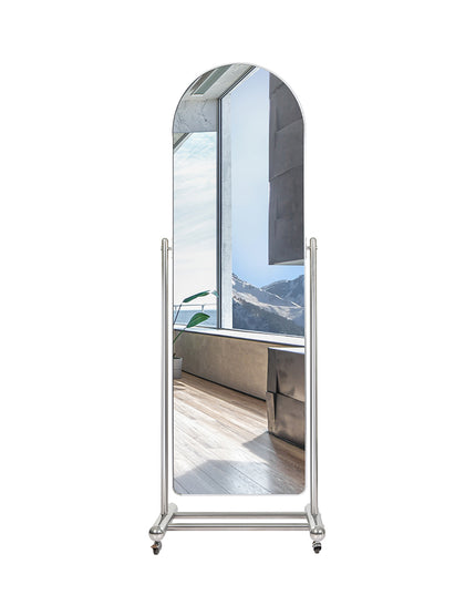 Yezi 165CM Movable Arch Full Length Mirror-1975420320550621185