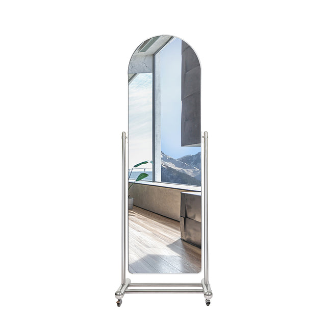 Yezi 165CM Movable Arch Full Length Mirror-1975420320550621185