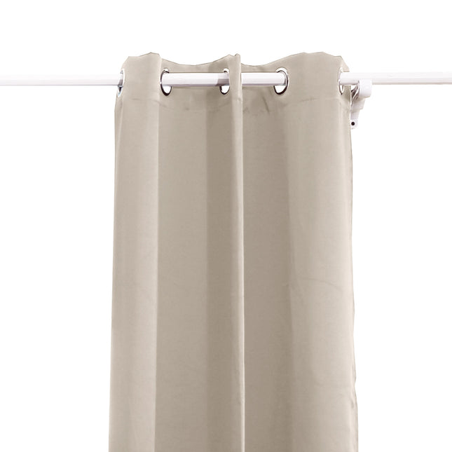 2x Blockout Curtains Panels 3 Layers Beige CD1003-132X213-GR-1973194062643204097