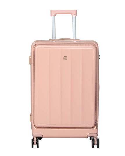 Slimbridge 26" Luggage Trolley Travel Hard Pink-1975420322798768129