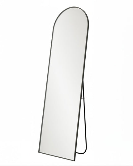 Yezi 165X60CM Full Length Mirror Wall Mounted Mirror Black-1973193573197287425