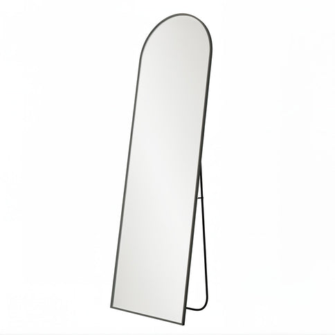 Yezi 165X60CM Full Length Mirror Wall Mounted Mirror Black-1973193573197287425