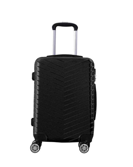 Slimbridge 20" Carry On Travel Luggage Black 20 inch-1973193935232831489