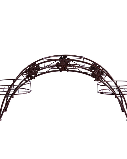 2X Plant Stand Outdoor Indoor Metal Bronze-1973193771344596993