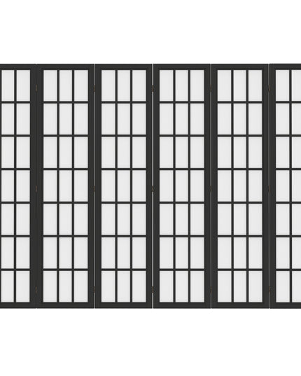Levede 6 Panel Room Divider 170cm Freestanding Screen-1973193605594091521