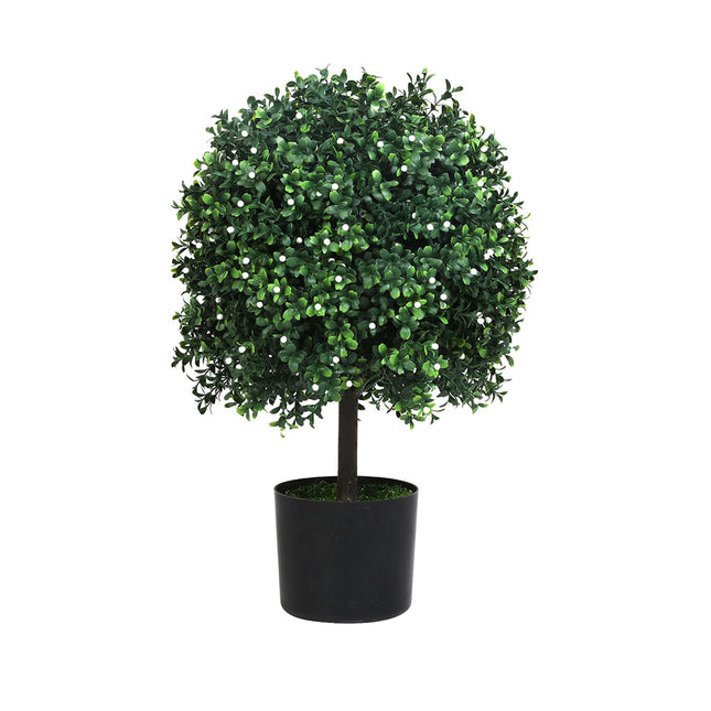 Lambu Artificial Boxwood Topiary Ball Tree-1975420332667965441