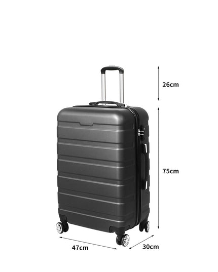 Slimbridge 28"Luggage Case Suitcase Grey 28 inch-1975420480575901698