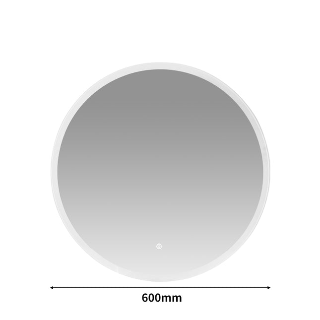 EMITTO LED Wall Mirror Round Anti-fog 60CM-1975420500603703298