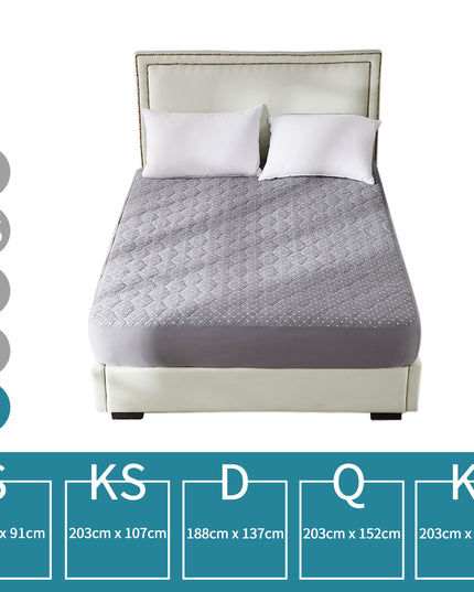 Dreamz Mattress Protector Topper Bamboo King-1975420424837795842