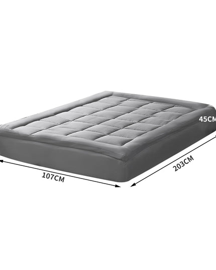 DreamZ Mattress Topper Bamboo Fibre King Single-1973193978245419010